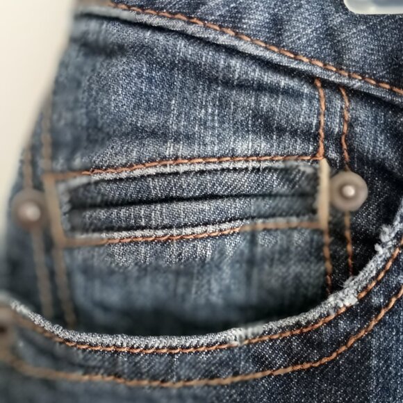 'Venezia' Straight Leg Jeans Size 1 Average = 14 EUC - Picture 4 of 12